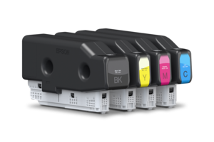 Epson T08K black, cyan, magenta and yellow high-capacity ink cartridges